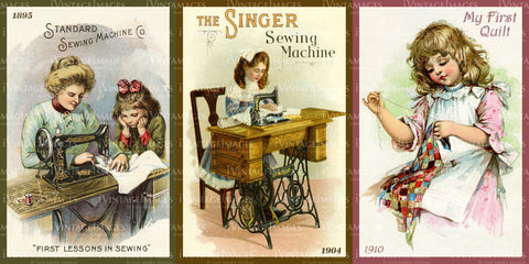Sewing & Quilting 1880-1925