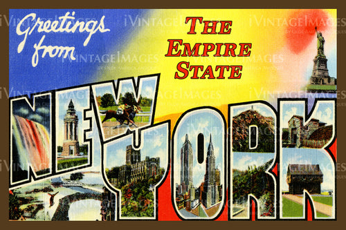 New York State Large Letter 1930
