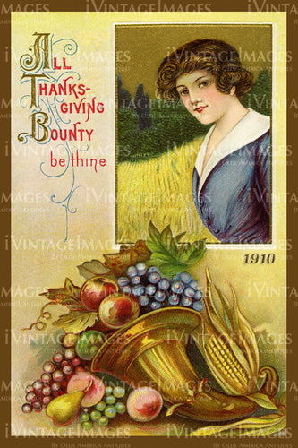 1910 Thanksgiving Postcard - 26
