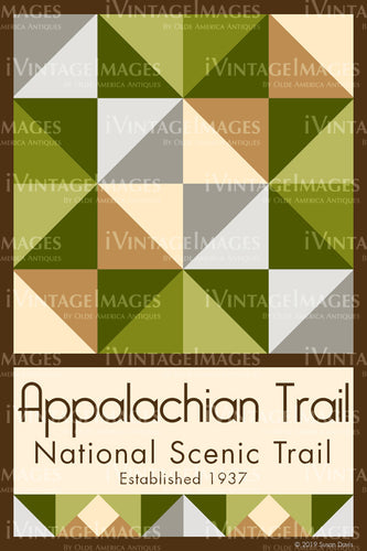 Appalachian Trail Quilt Block Design by Susan Davis - 2