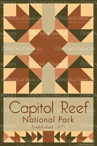 Capitol Reef Quilt Block Design by Susan Davis - 16