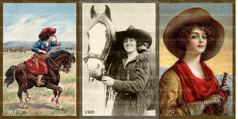 Cowgirls & Cowboys 1895-1935