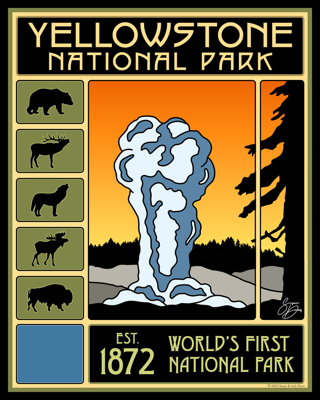 Yellowstone Poster - 16x20