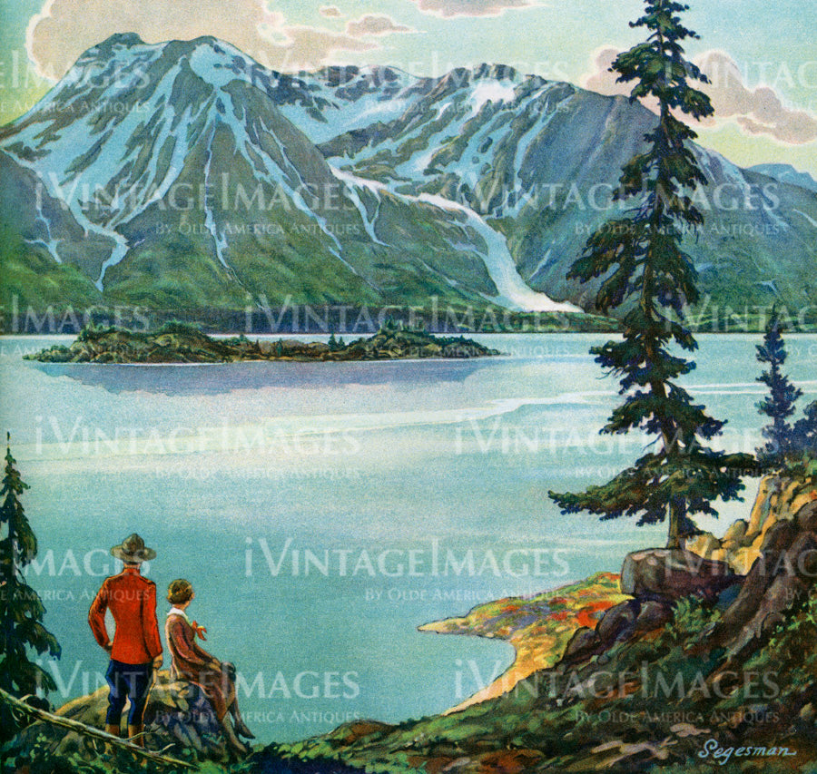 Alaska Lake Atlin - 1935- 021