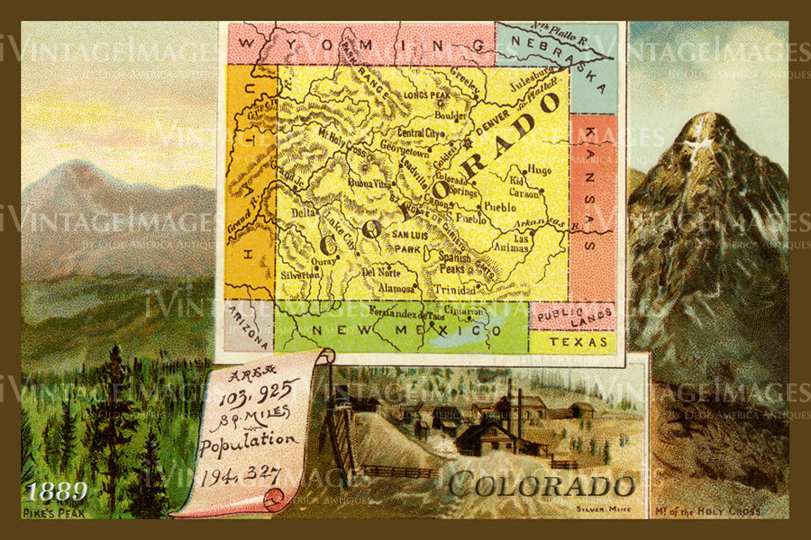 Colorado Map - 1889 - 010