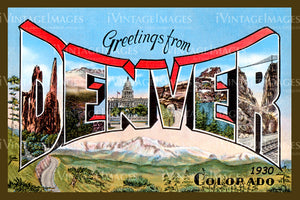 Denver Large Letter - 1930 - 020