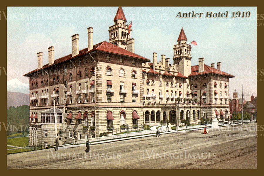Colorado Springs Antler Hotel- 1910 - 033