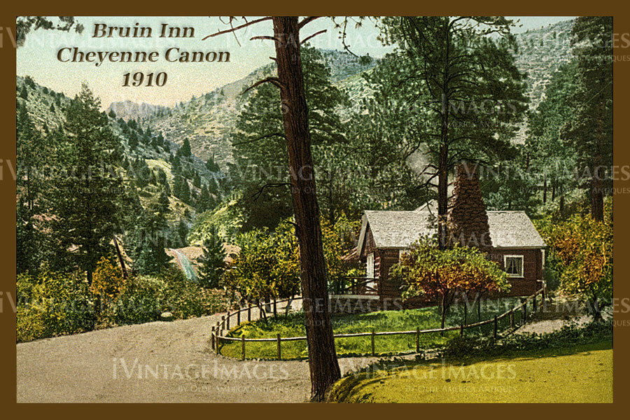 Bruin Inn Cheyenne Canyon - 1910 - 041