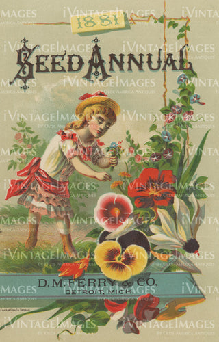 1881 Flower Catalog Cover - 001