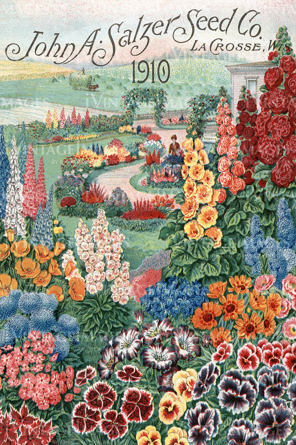 1910 Flower Catalog Cover - 010