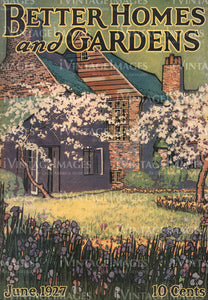 1927 Arts and Crafts Flower Garden - 016
