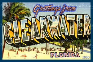 Clearwater Large Letter 1930
