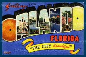 Orlando Large Letter 1930 - 2