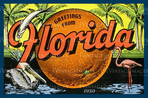 Florida Orange 1930