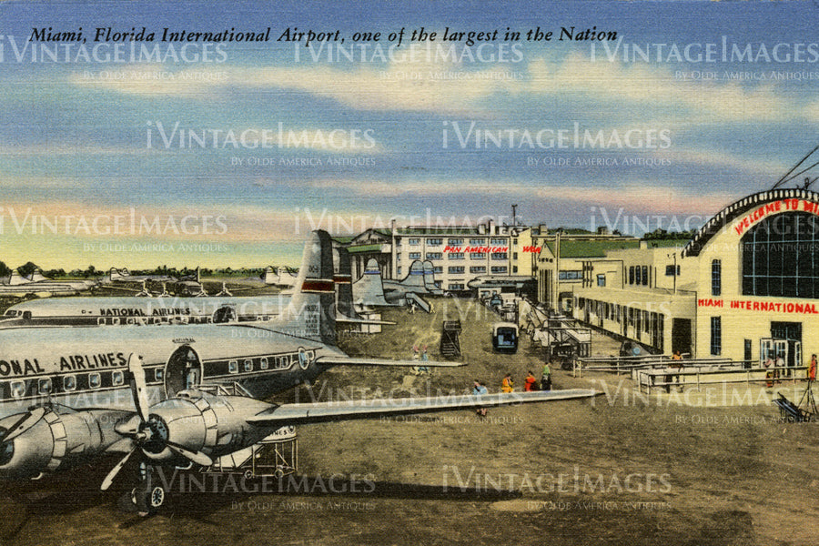 Miami International Airport 1945