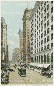 Chicago State Street 1910 - 2