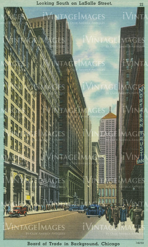 Chicago La Salle Street 1935