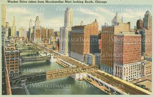 Chicago Wacker Drive 1935
