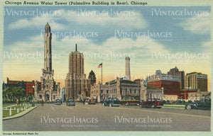 Chicago Avenue Water Tower 1935