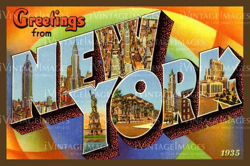 New York City Large Letter 2