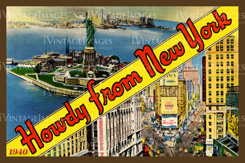 Howdy from New York 1940