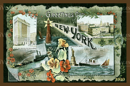 Greetings from New York 1910 - 3