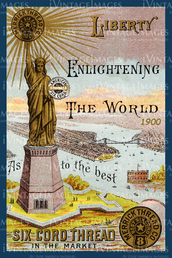 Liberty Enlightening the World 1900 - 2