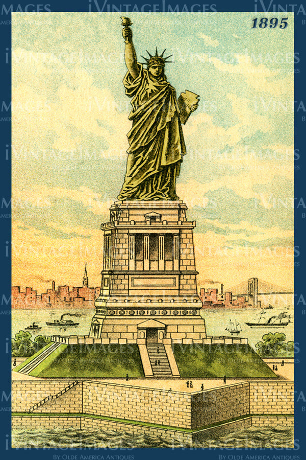 Statue of Liberty 1895