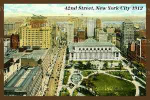 42nd Street New York City 1912
