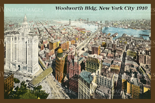 Woolworth Building New York City 1910