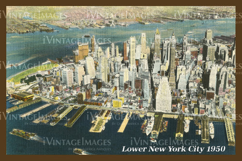 Lower New York City 1950