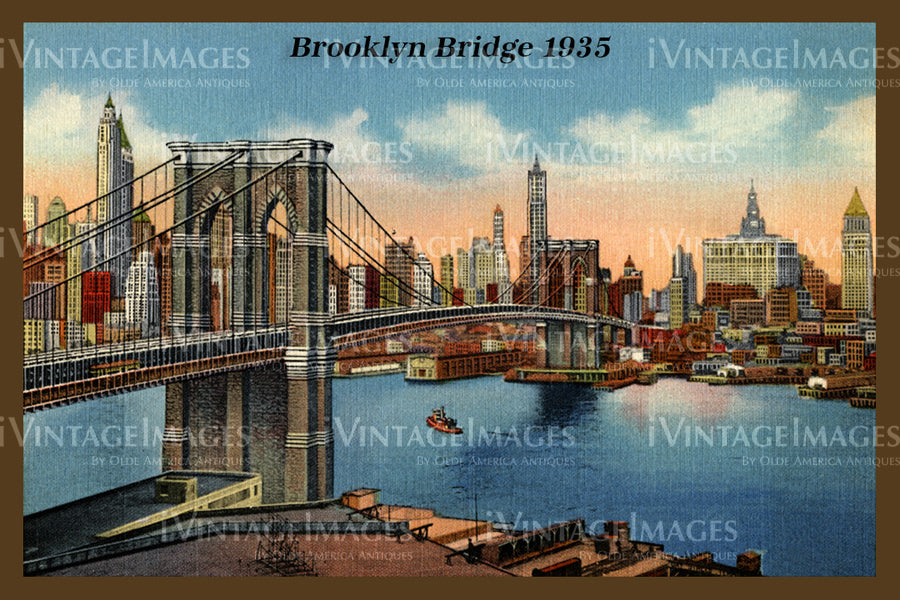 Brooklyn Bridge 1935