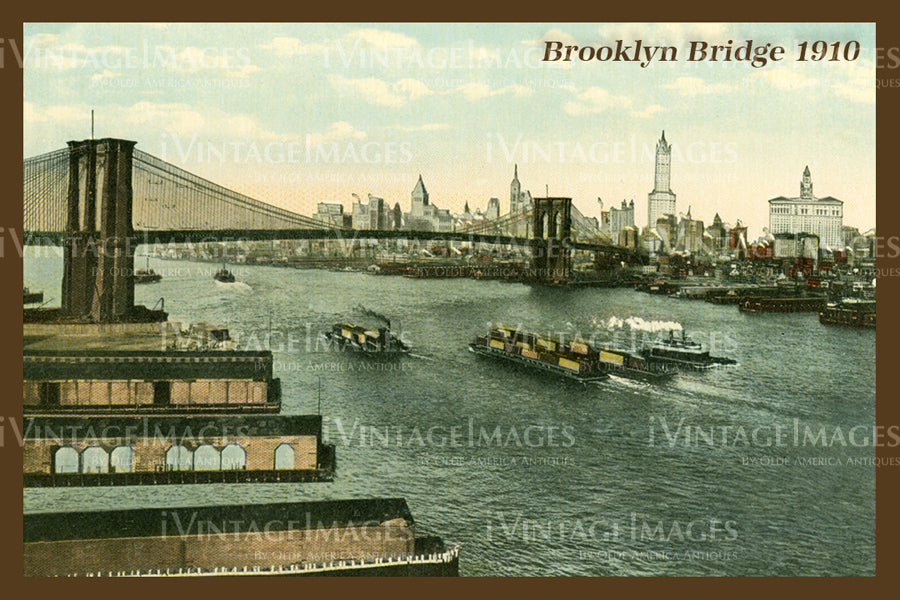 Brooklyn Bridge 1910 - 3