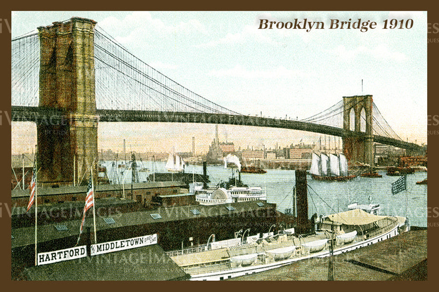 Brooklyn Bridge 1910 - 4
