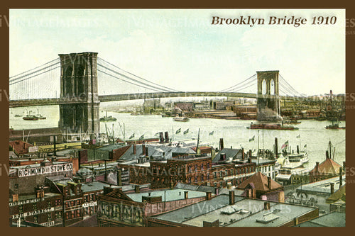 Brooklyn Bridge 1910 - 5