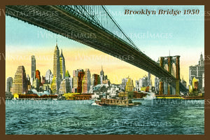 Brooklyn Bridge 1950 - 1