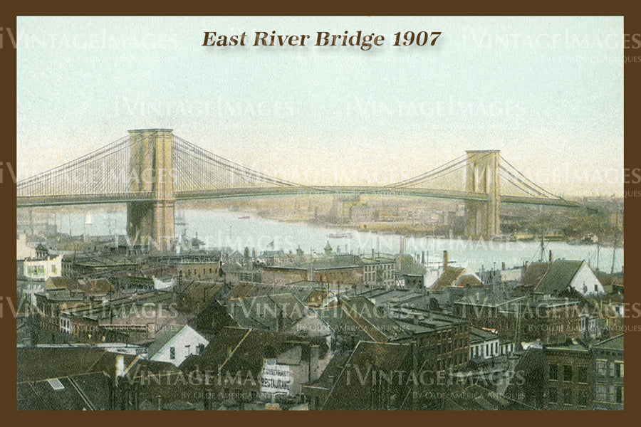 East River Bridge 1907