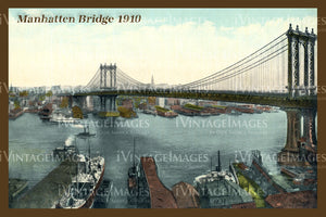Manhattan Bridge 1910 - 1