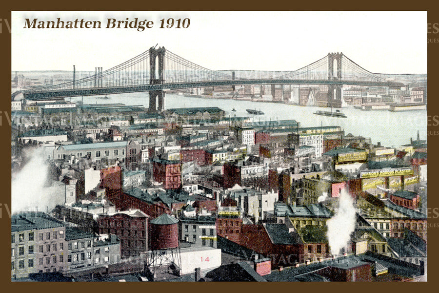 Manhattan Bridge 1910 - 2
