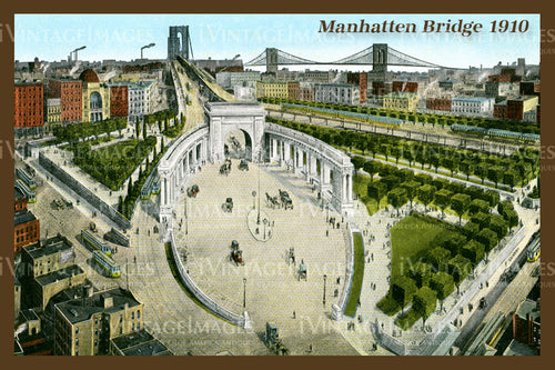 Manhattan Bridge 1910 - 3