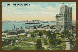 Battery Park 1925