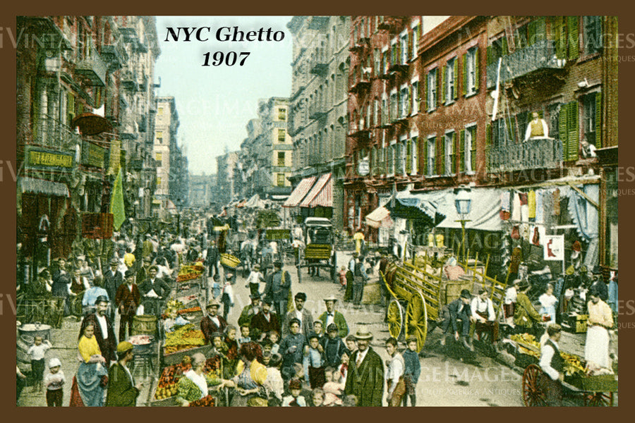 New York City Ghetto 1907