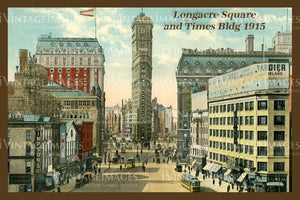 Longacre Square and Times Building 1915 - 1