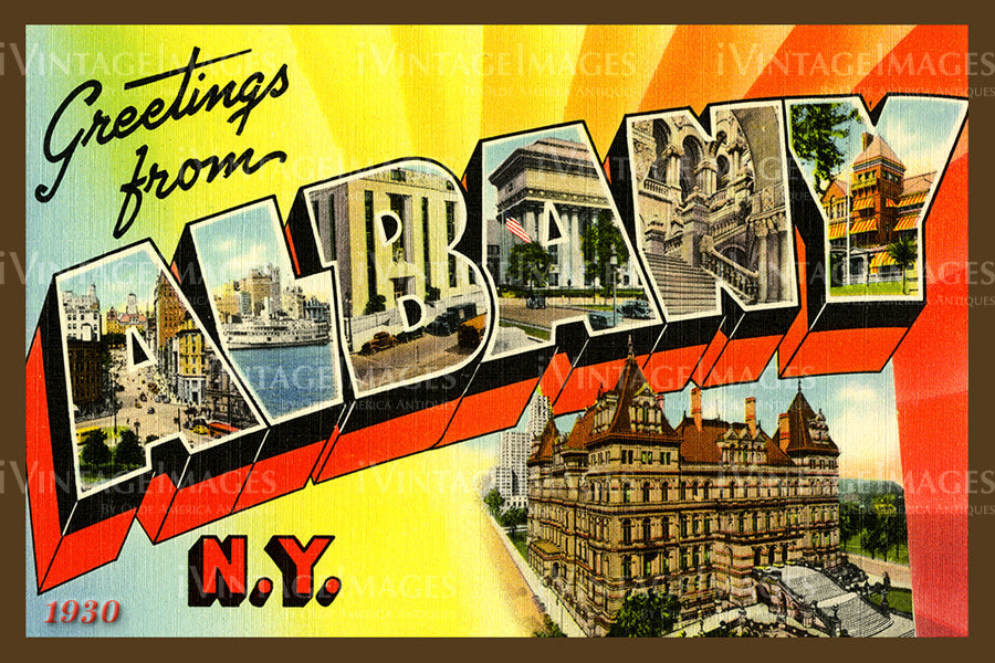 Albany Large Letter 1930 - 2