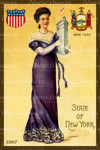 New York State Woman 1907