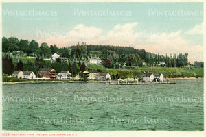 Port Kent Lake Champlain 1907