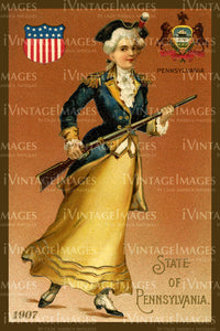 Pennsylvania State Woman 1907