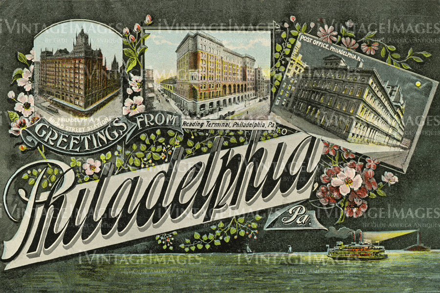 Greetings from Philadelphia 1910 - 1