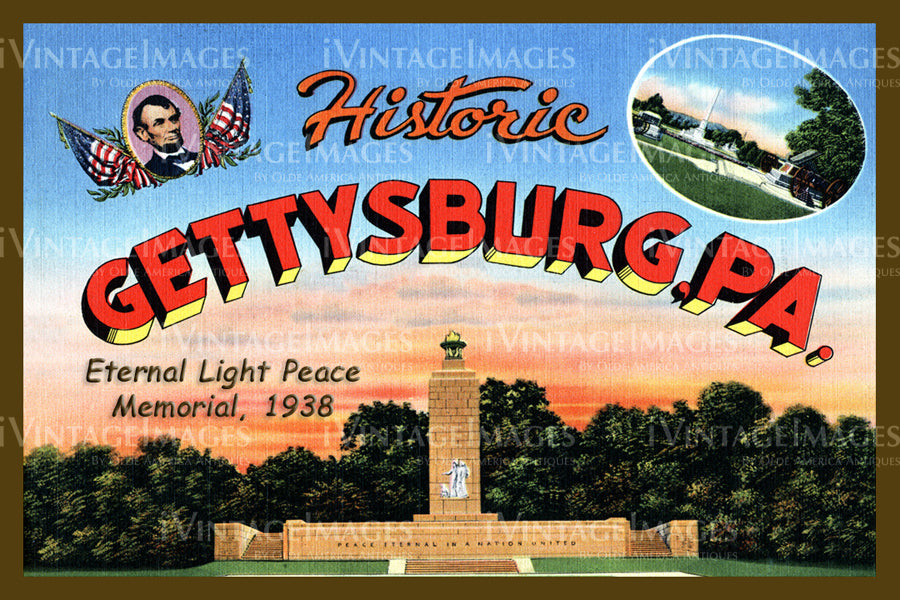 Historic Gettysburg 1938