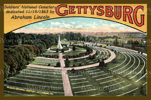 Gettysburg National Cemetery 1863